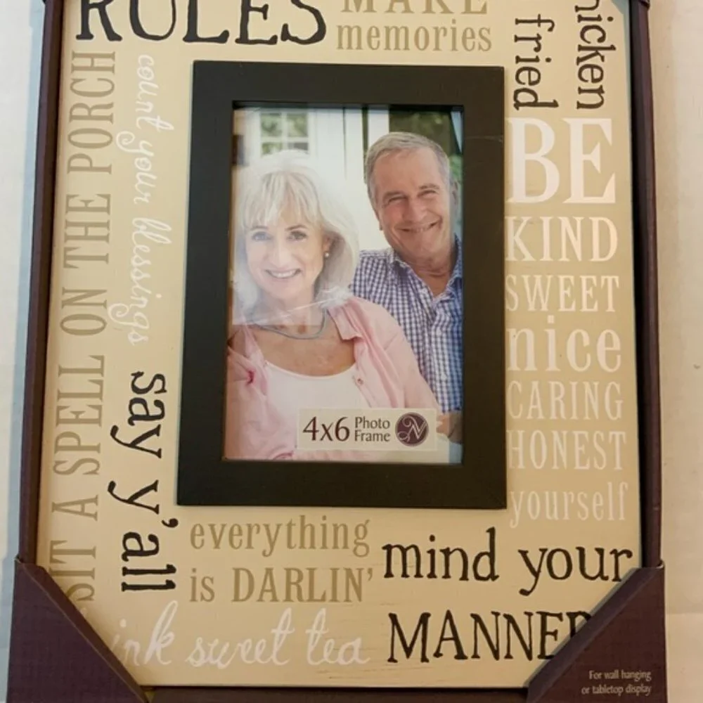 Country Sayings Southern Rules and Phrases Farmhouse Tabletop or Wall Mount